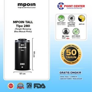 MPOIN TANDON TALL TP 280Liter
