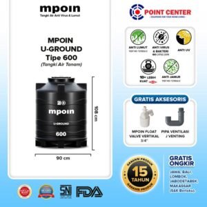 MPOIN TANDON U & GROUND UG 600Liter