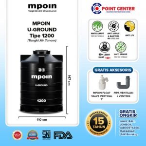 MPOIN TANDON U & GROUND UG 1200Liter