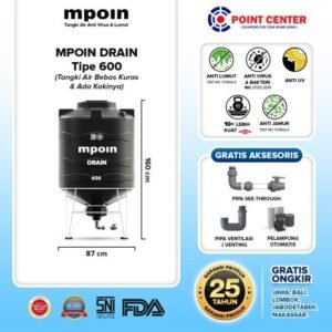 MPOIN TANDON DRAIN D 600Liter
