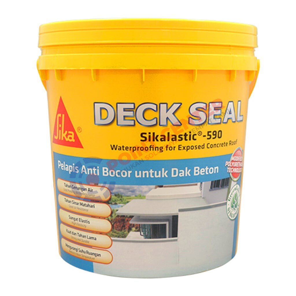 Sikalastic 590 Deckseal Pelapis Kedap Air Dak Beton 1kg
