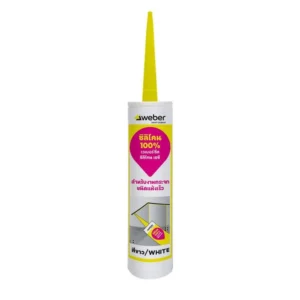 Mortar Utama Weberseal Silicon Glass Sealant Kaca 275 ml
