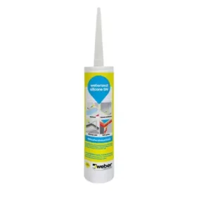 Mortar Utama Weberseal Silicon Bathroom Sealant Kamar Mandi 275 ml