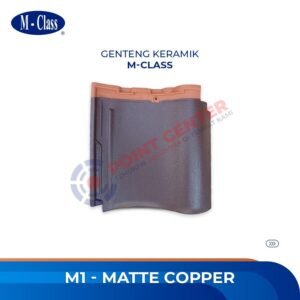 Genteng M-Class Badan (M-1) warna Copper per 100 keping