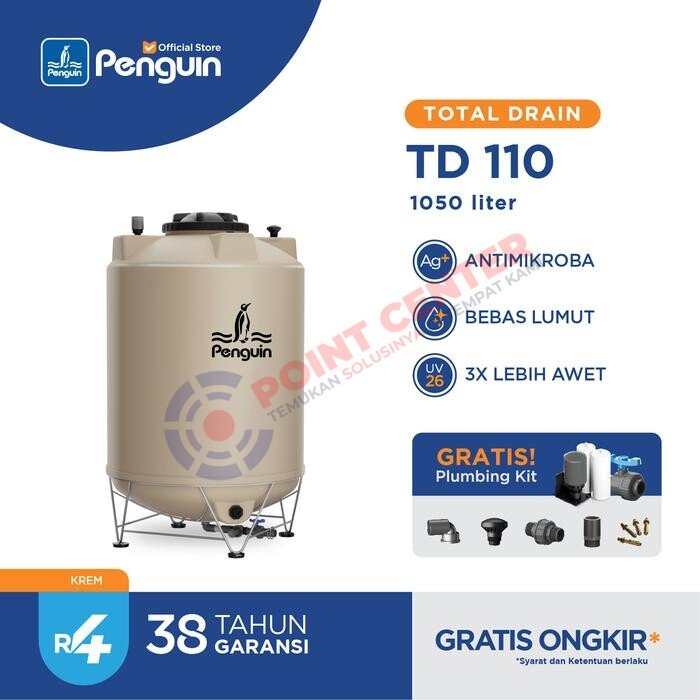 PENGUIN TANGKI TANDON Drain 1100 Liter - Image 4