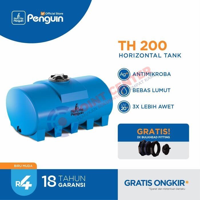 PENGUIN TANGKI TANDON Horizontal Tank 2000 Liter - Image 4