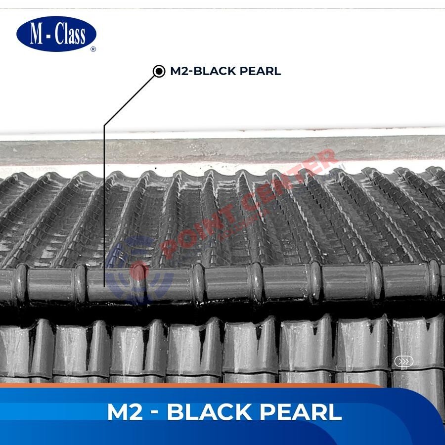 Genteng M-Class Nok (M-2) warna Black Pearl per 10 keping - Image 3