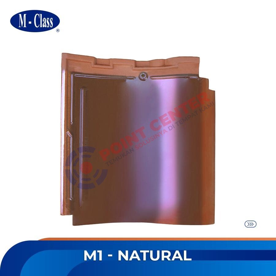 Genteng M-Class badan (M-1) warna Natural per 100 Keping - Image 2