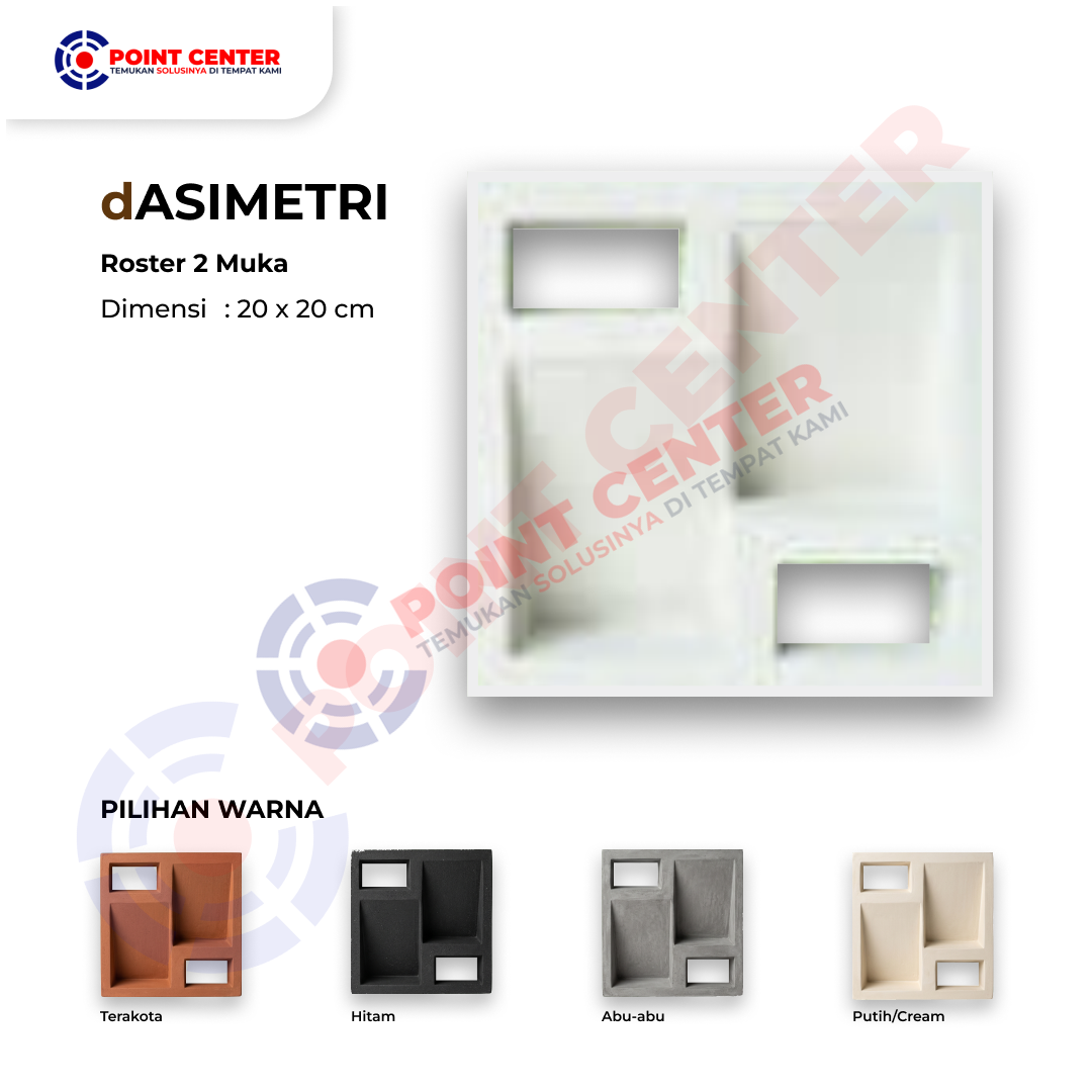 Roster 20 x 20 - 2 Muka dAsimetri