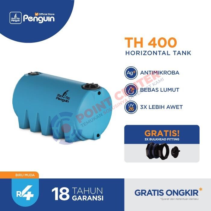 PENGUIN TANGKI TANDON Horizontal Tank 4000 Liter - Image 5