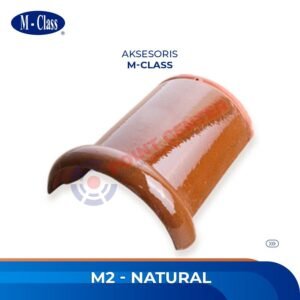 Genteng M-Class Nok (M-2) warna Natural per 10 keping