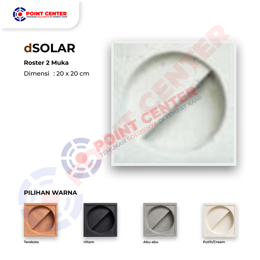Roster 20 x 20 - 2 Muka dSolar