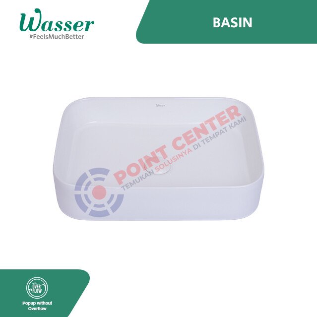 Wasser Over Countertop Basin BN-751 | Wastafel Meja Kotak - Image 3