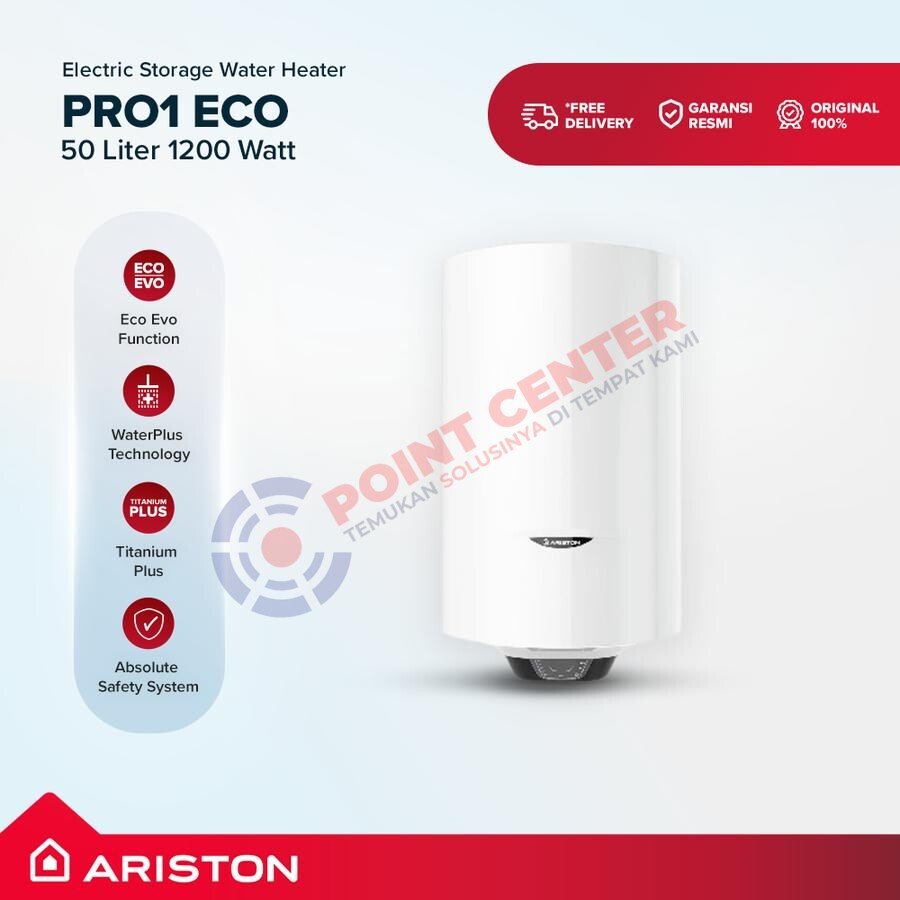 Ariston Water Heater PRO1 ECO 50L V 1,2K ID