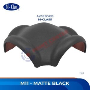 Genteng M-Class Nok Empat Arah (M-11) warna Matte Black
