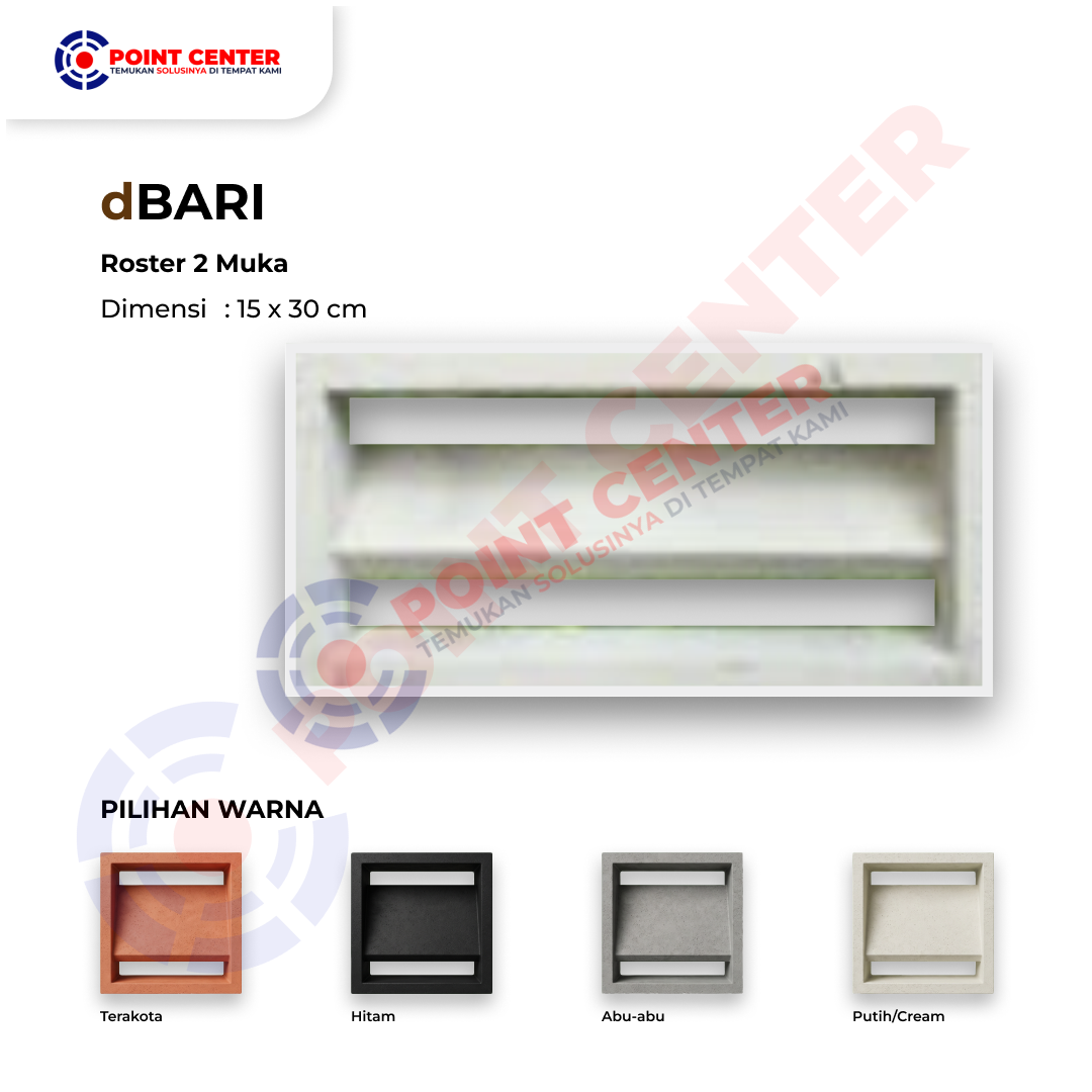 Roster 15 x 30 - 2 Muka dBari