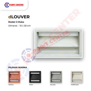 Roster 15 x 30 - 2 Muka dLouver