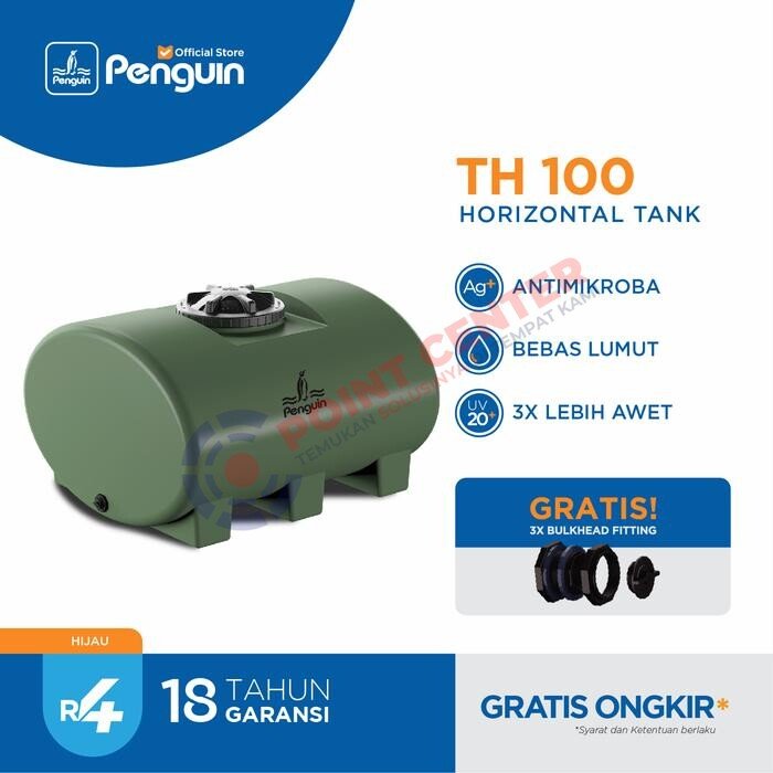 PENGUIN TANGKI TANDON Horizontal Tank 1000 Liter - Image 6