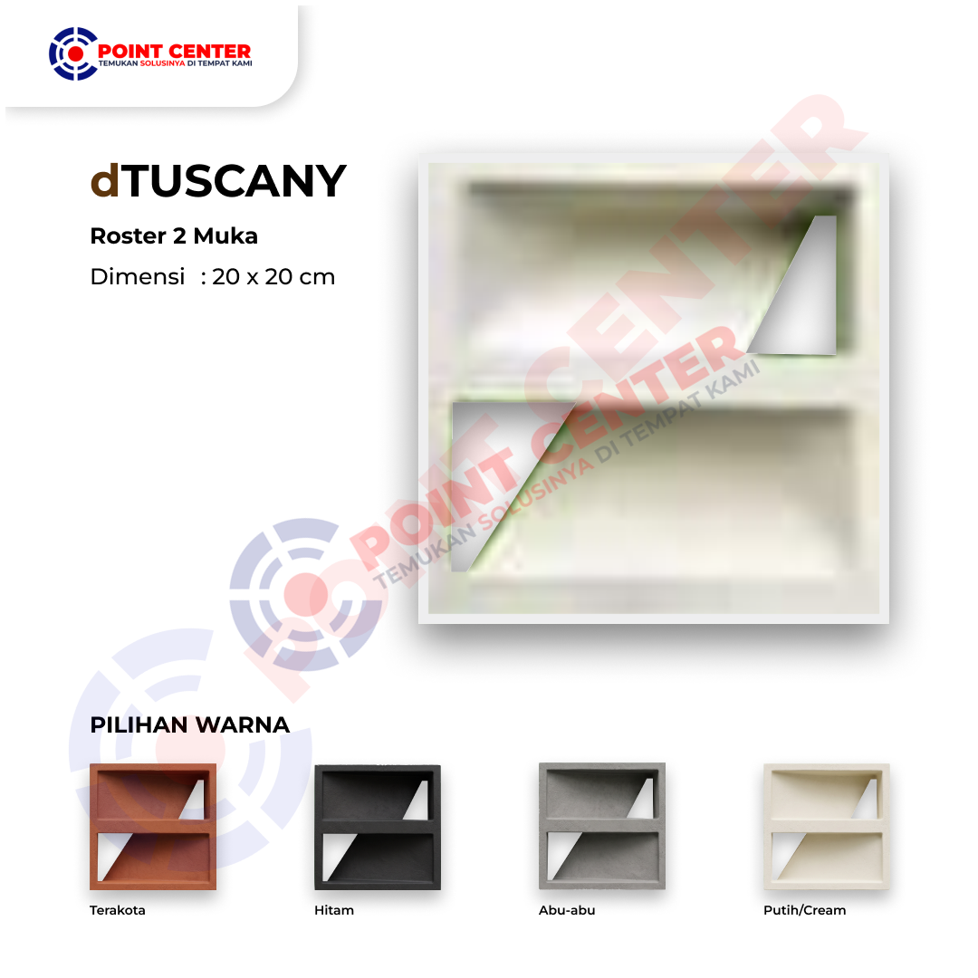 Roster 20 x 20 - 2 Muka dTuscany
