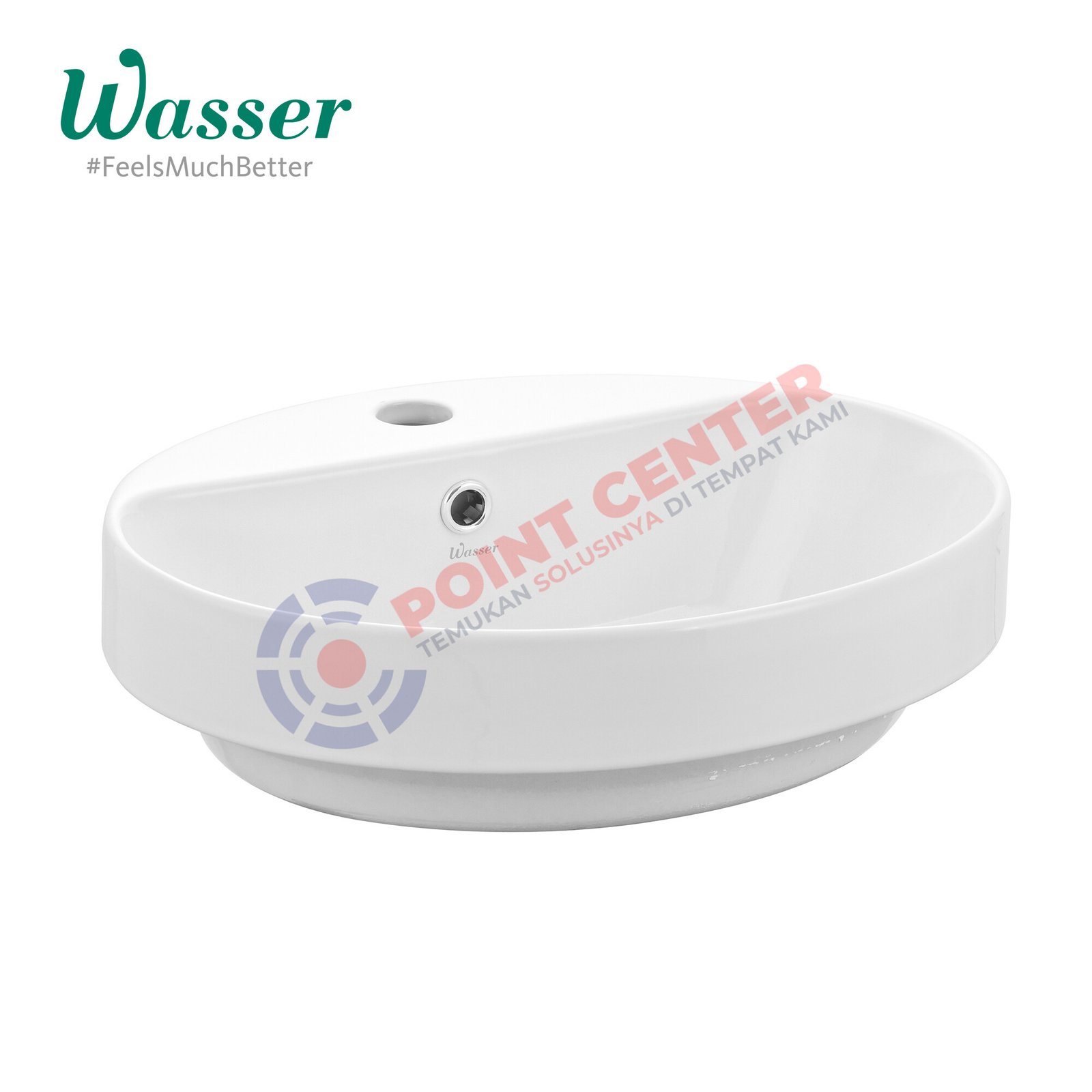 Wasser Semi Inserted Basin BN-431T / Wastafel Tanam