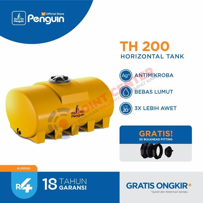 PENGUIN TANGKI TANDON Horizontal Tank 2000 Liter - Image 5