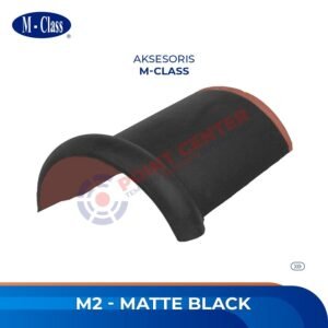 Genteng M-Class Nok (M-2) warna Matte Black per 10 keping