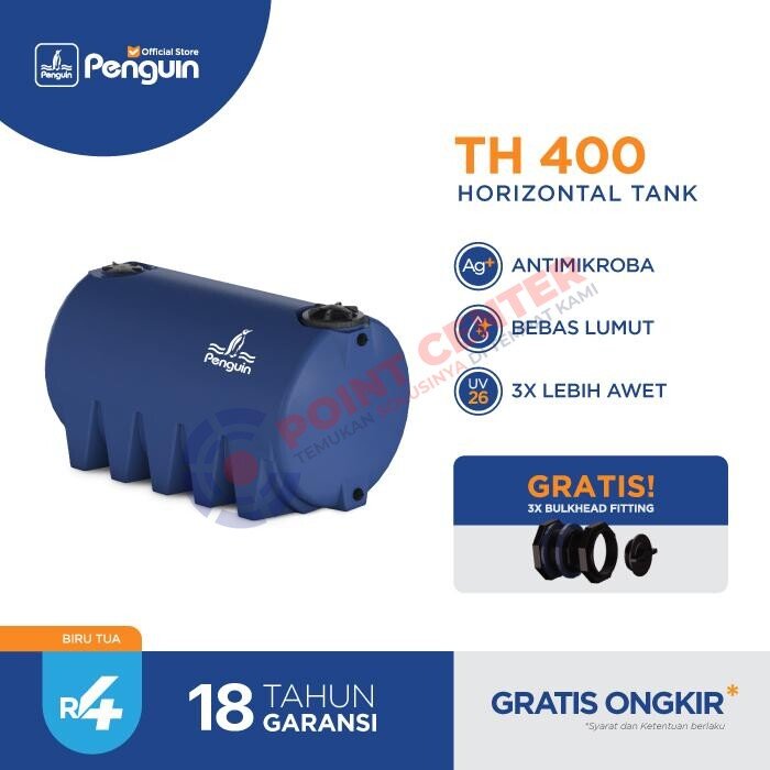 PENGUIN TANGKI TANDON Horizontal Tank 4000 Liter - Image 4
