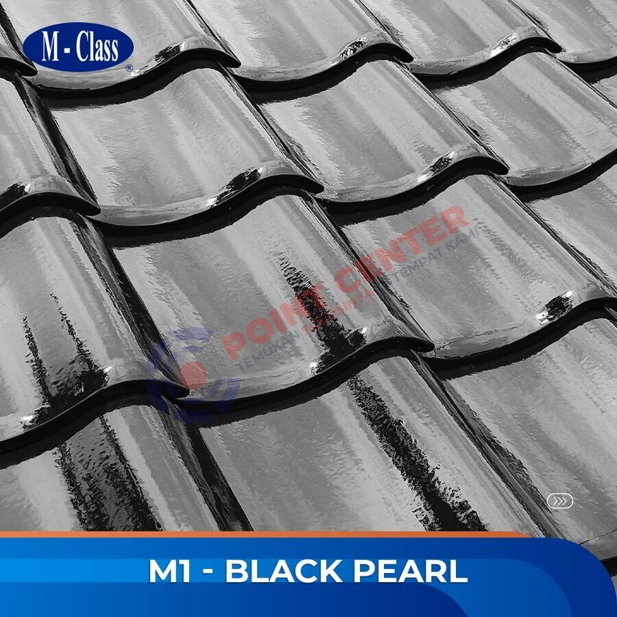 Genteng M-Class Badan (M-1) warna Black Pearl per 100 keping - Image 5