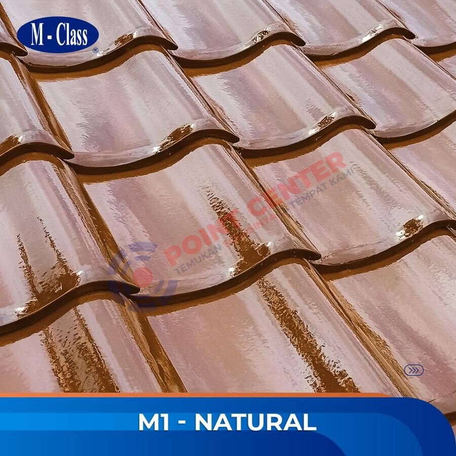 Genteng M-Class badan (M-1) warna Natural per 100 Keping - Image 5