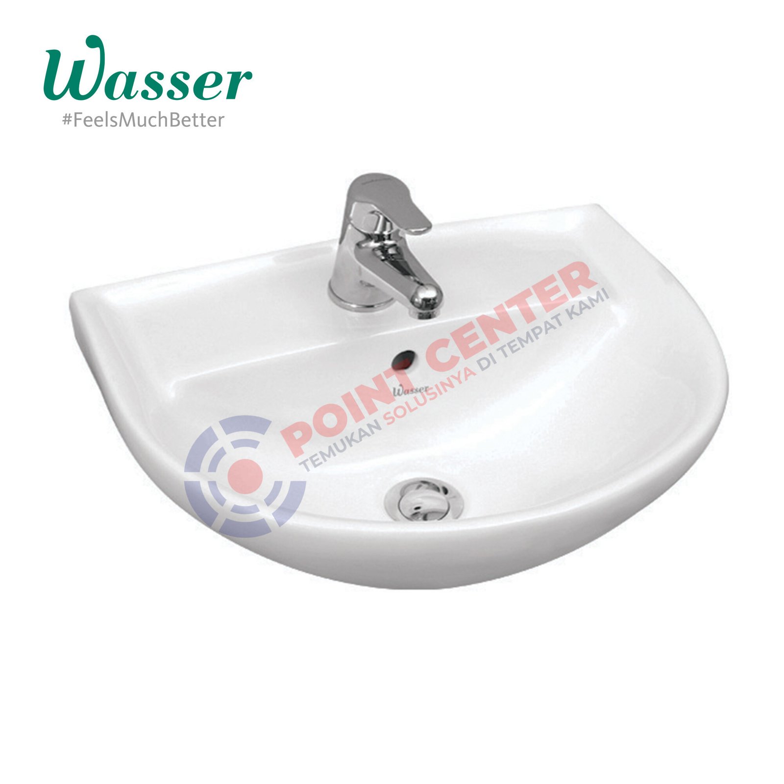 Wasser Wall Hung Basin BN-130G / Wastafel Dinding