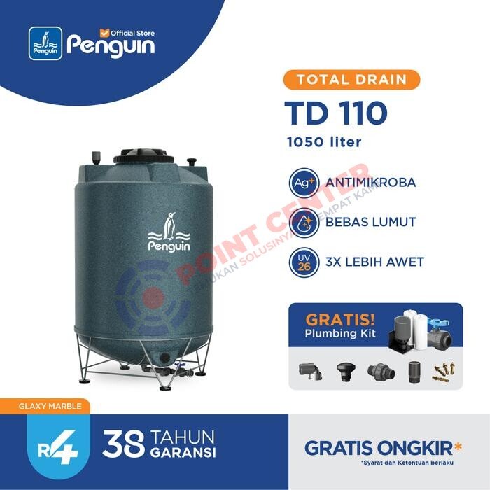PENGUIN TANGKI TANDON Drain 1100 Liter - Image 6