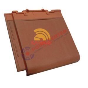 Genteng Keramik Kanmuri Full Flat Medi Orange