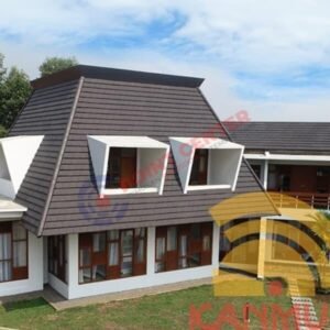 Genteng Keramik Kanmuri Full Flat Medi Grey