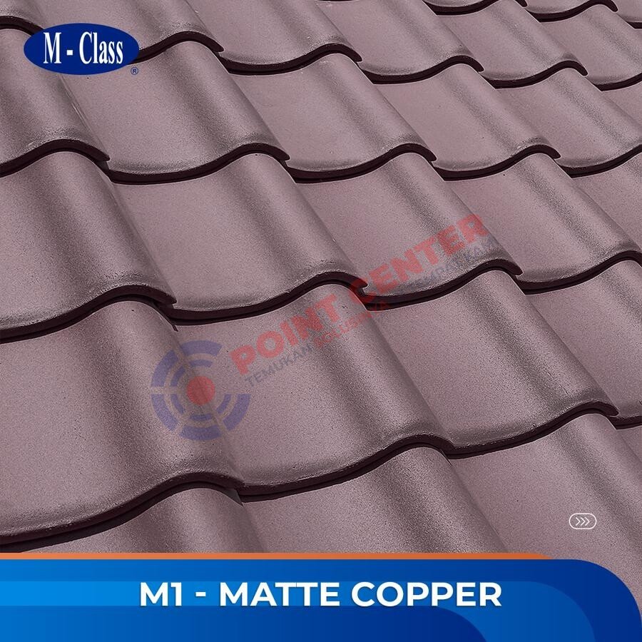 Genteng M-Class Badan (M-1) warna Copper per 100 keping - Image 4