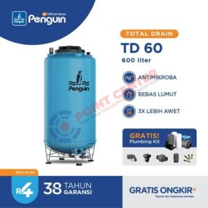 PENGUIN TANGKI TANDON Drain 600 Liter