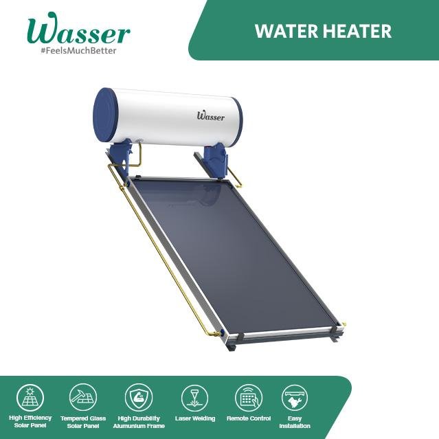 Wasser Water Heater Solar 120R-PITCHEDROOF - 120 Liter - Image 4