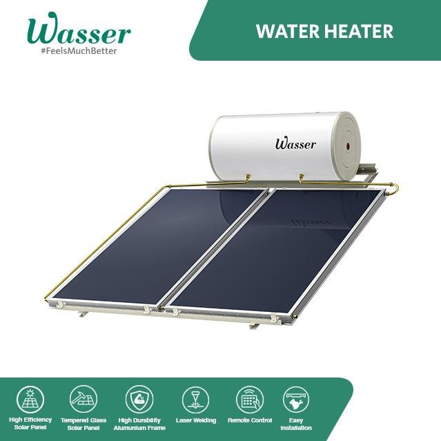 Wasser Water Heater Solar 180R-PITCHEDROOF - 180 Liter - Image 4