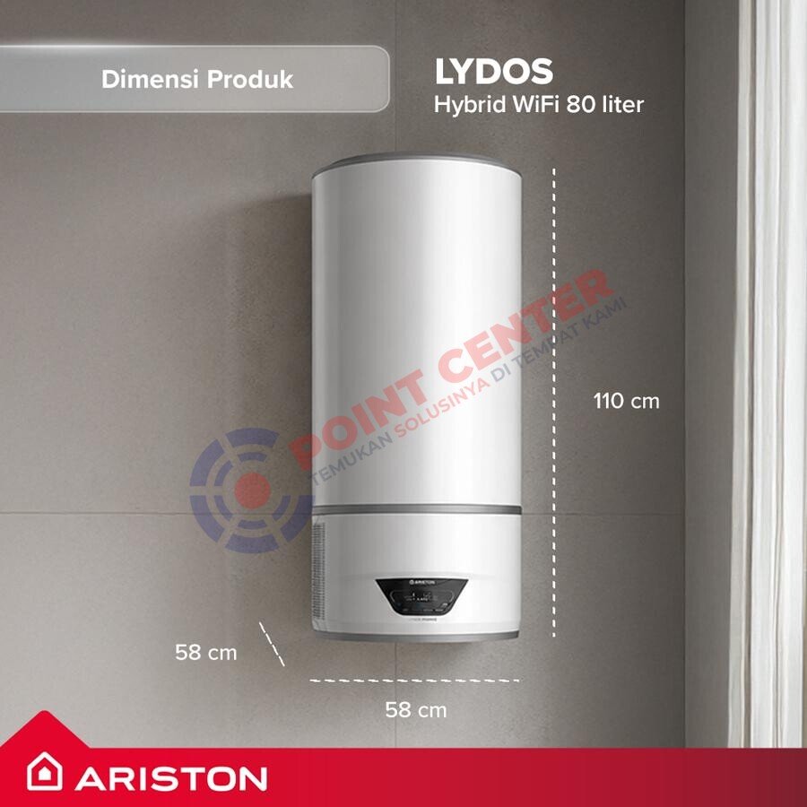 Ariston Water Heater LYDOS HYBRID Wi-Fi 80 - 80 L - Image 3