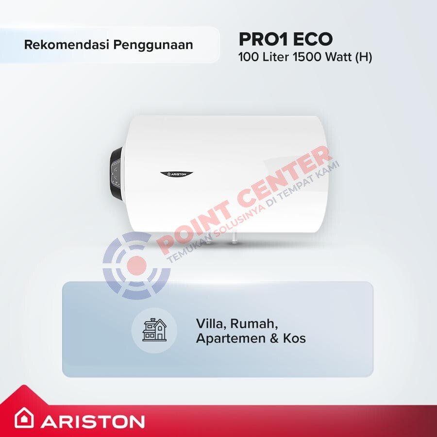 Ariston Water Heater PRO1 ECO 100L H 1,5K ID - Image 2