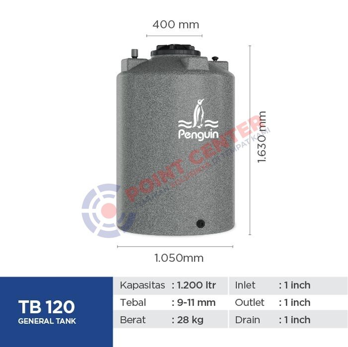 PENGUIN TANGKI TANDON Standar 1200 Liter - Image 2