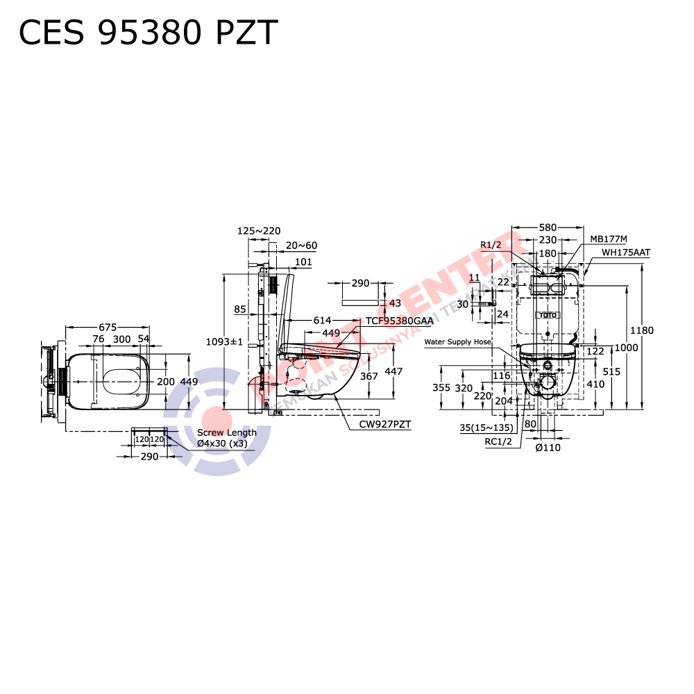 TOTO CES95380PZT Smart Toilet Neorest WX - Image 2