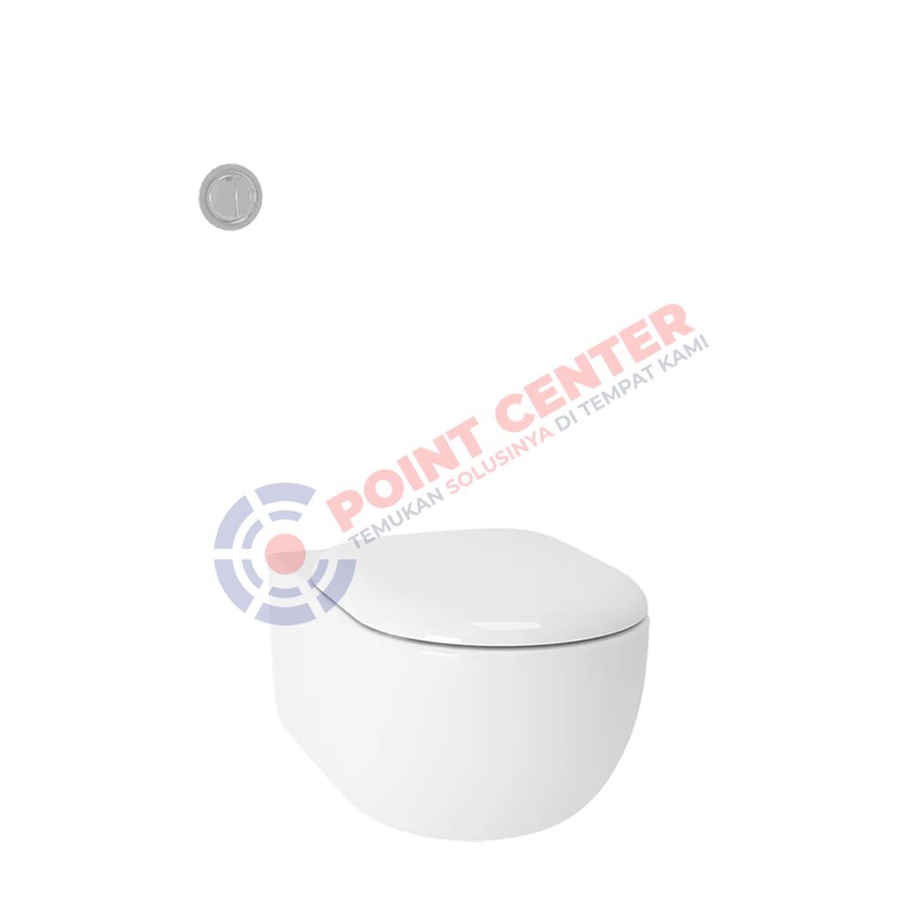TOTO CW253J (Dual Flush) Wall Hung Toilet (Hayon Series)