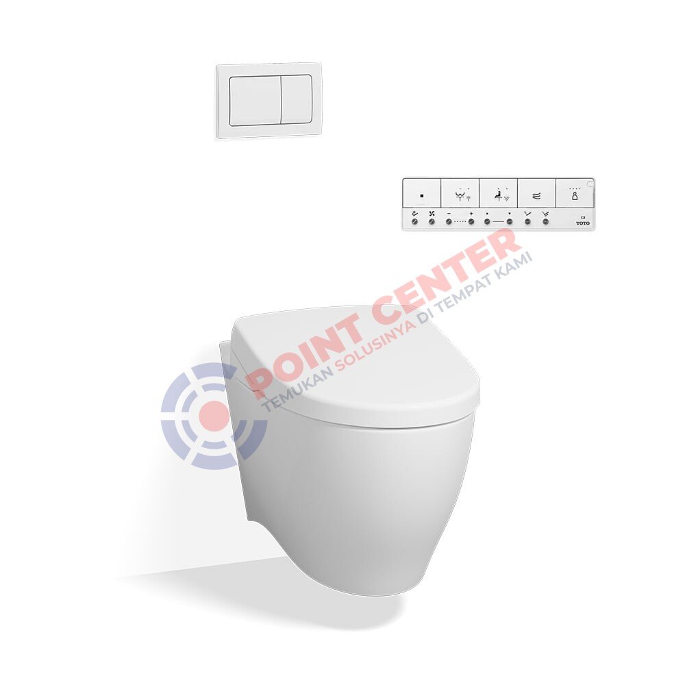 TOTO CW958REJT1 Wall Hung Toilet with Washlet (Tera Series)