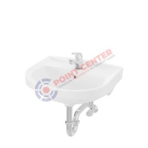 TOTO LW211CJ Wall Hung Lavatory 1 Tap Hole