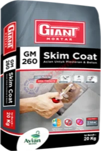 Giant Mortar 260 Acian Abu-abu 20 kg