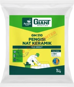 Giant Mortar 510 Pengisi Nat Keramik 1 kg