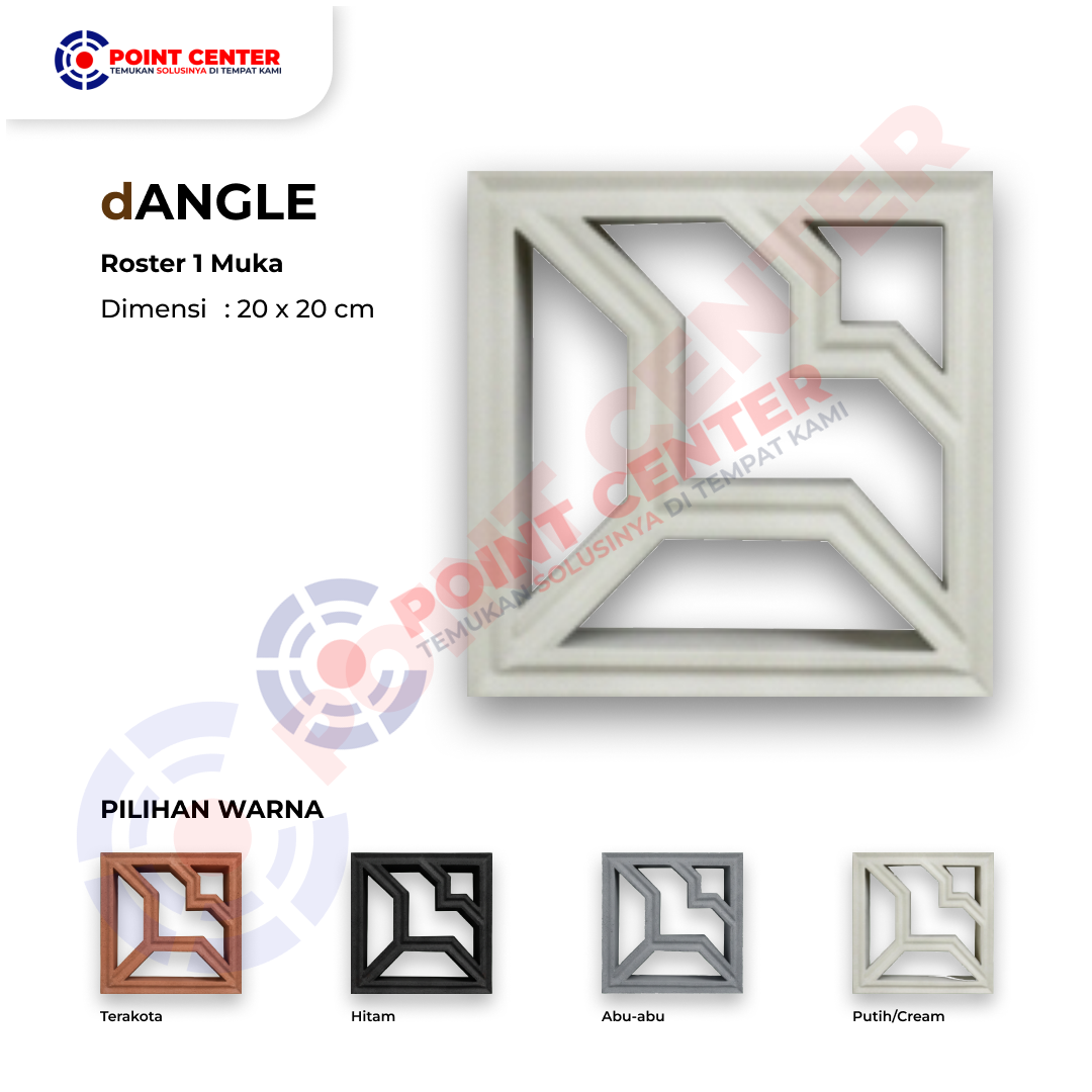 Roster 20 x 20 - 1 Muka dAngle