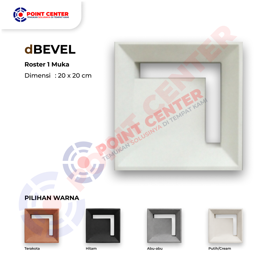 Roster 15 x 30 - 1 Muka dBevel