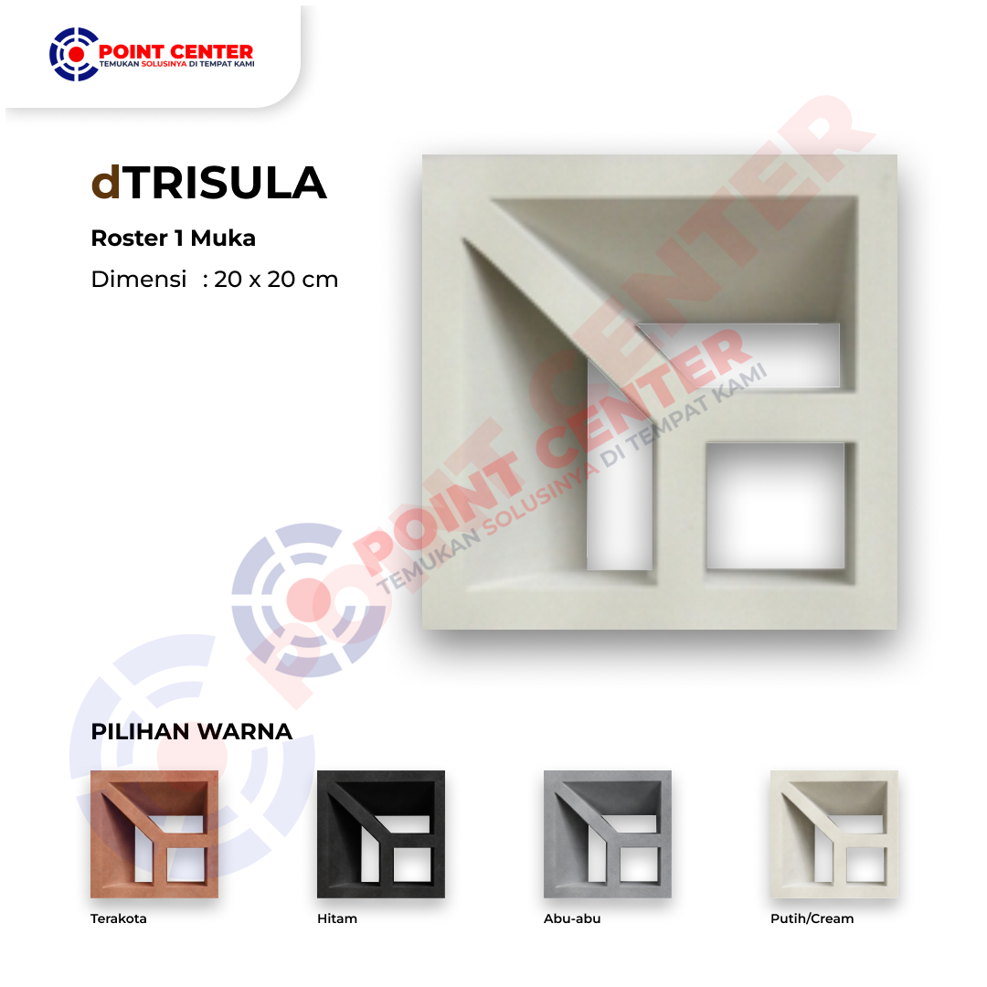 Roster 15 x 30 - 1 Muka dTrisula