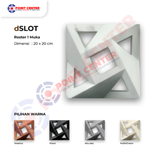 Roster 15 x 30 - 1 Muka dSlot